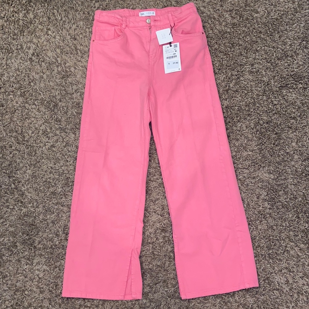 Pink Zara jeans